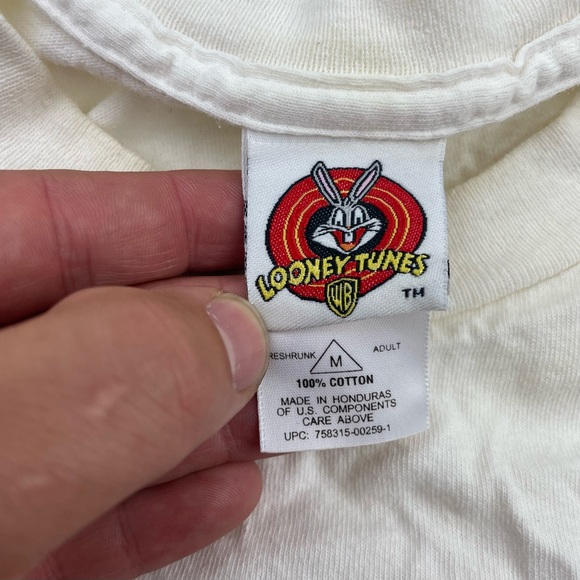 Vintage Looney Tunes Tweety "Yeah, Right!" T-Shirt (1990s) Size Medium - Picture 3 of 5